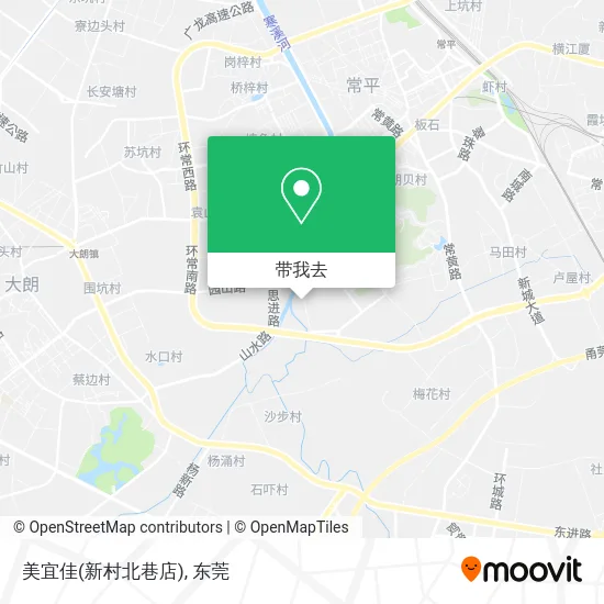 美宜佳(新村北巷店)地图