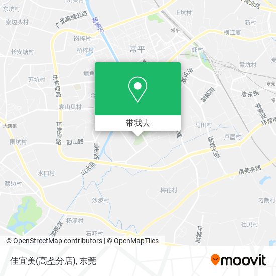 佳宜美(高垄分店)地图