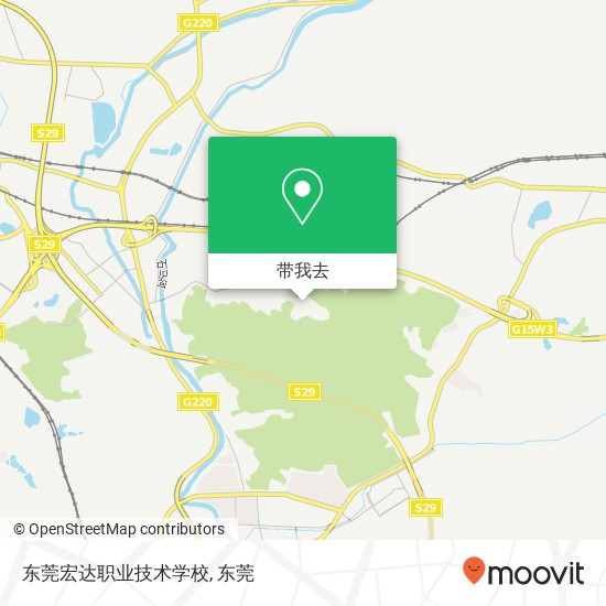 东莞宏达职业技术学校地图