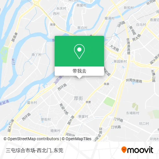 三屯综合市场-西北门地图