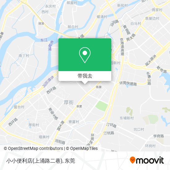 小小便利店(上涌路二巷)地图