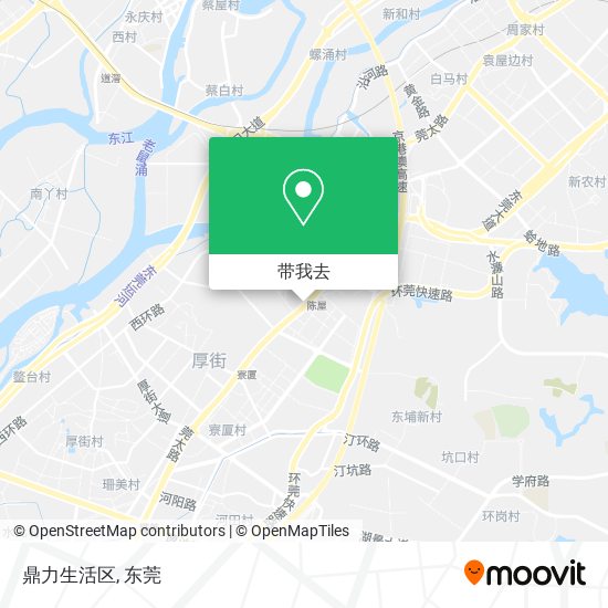 鼎力生活区地图