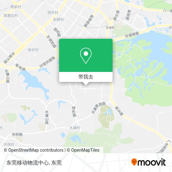 东莞移动物流中心地图