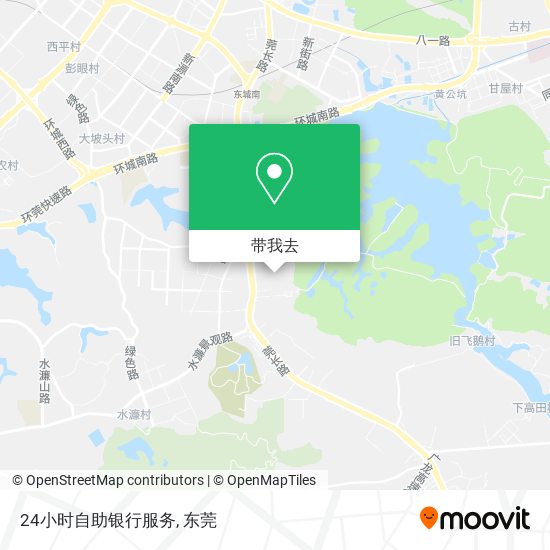 24小时自助银行服务地图