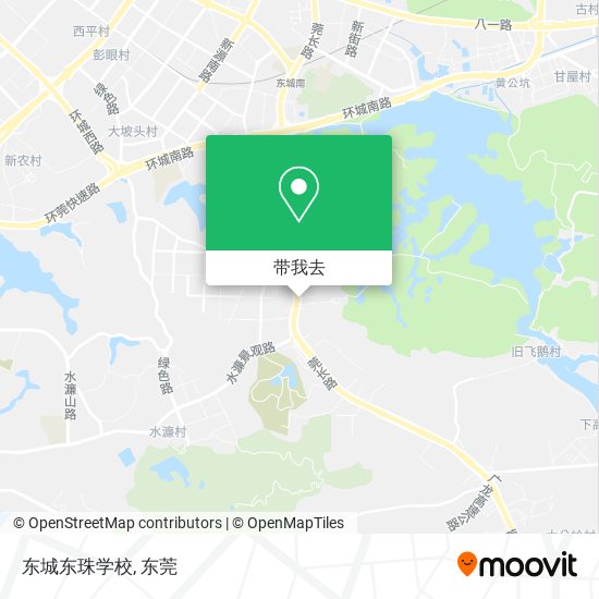 东城东珠学校地图