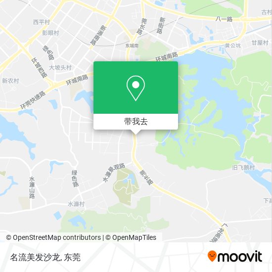 名流美发沙龙地图