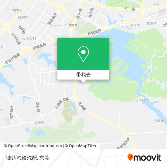 诚达汽修汽配地图