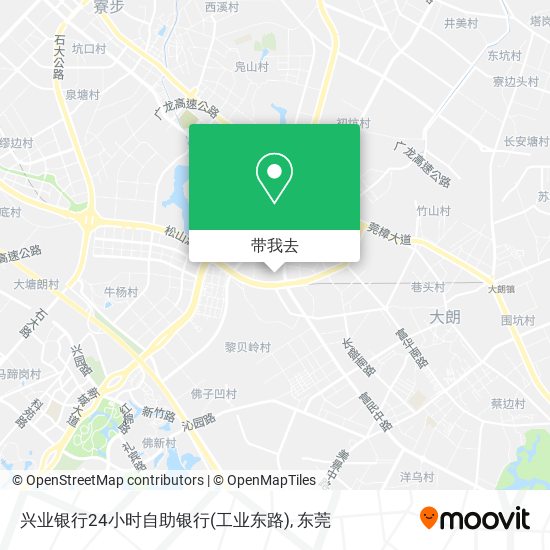 兴业银行24小时自助银行(工业东路)地图