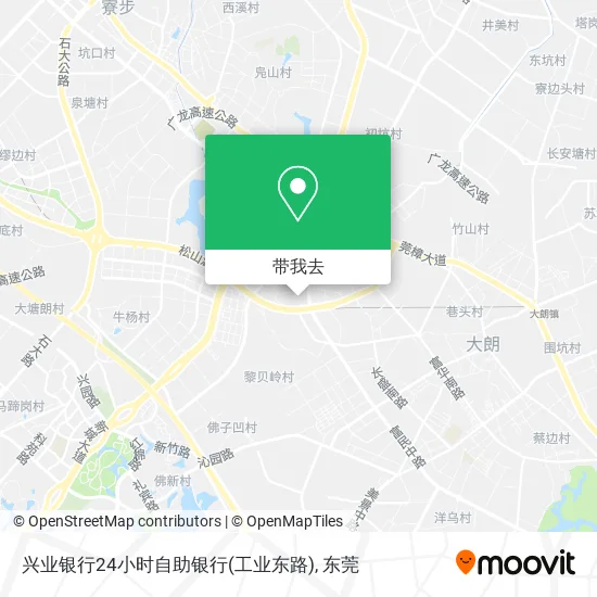 兴业银行24小时自助银行(工业东路)地图
