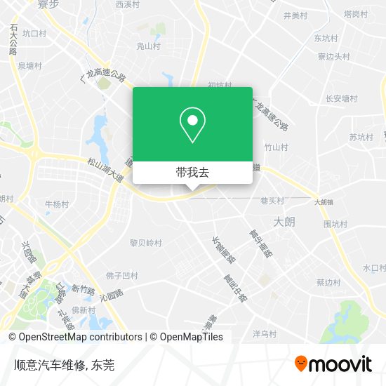 顺意汽车维修地图