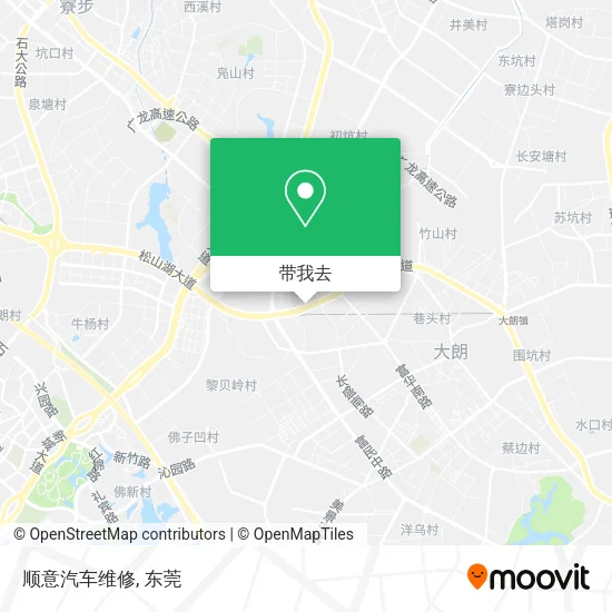 顺意汽车维修地图