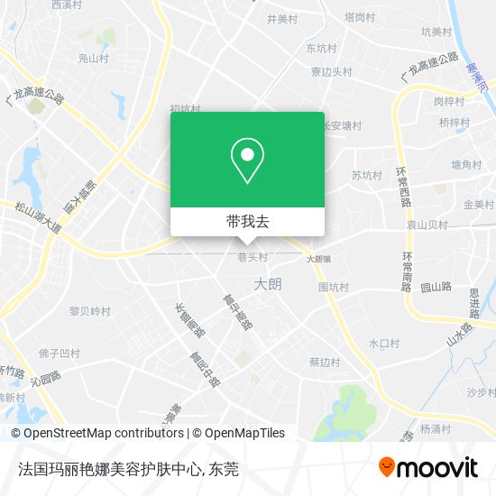 法国玛丽艳娜美容护肤中心地图