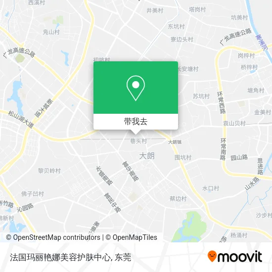 法国玛丽艳娜美容护肤中心地图