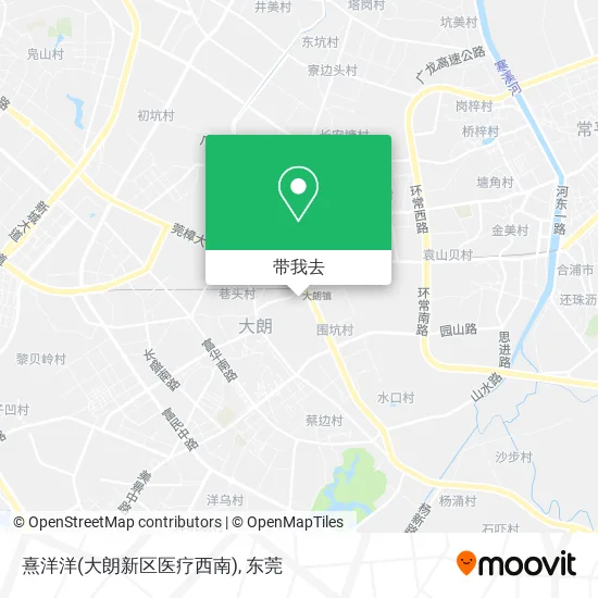 熹洋洋(大朗新区医疗西南)地图