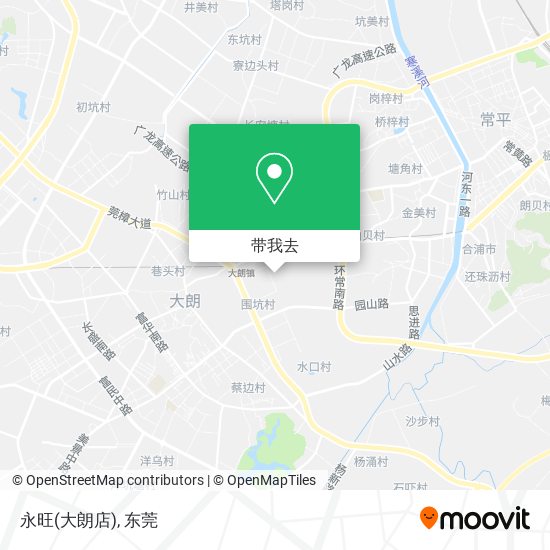 永旺(大朗店)地图