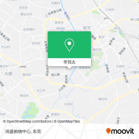 润盛购物中心地图