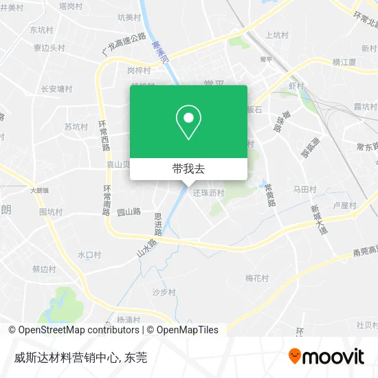 威斯达材料营销中心地图