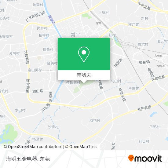 海明五金电器地图