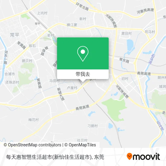 每天惠智慧生活超市(新怡佳生活超市)地图
