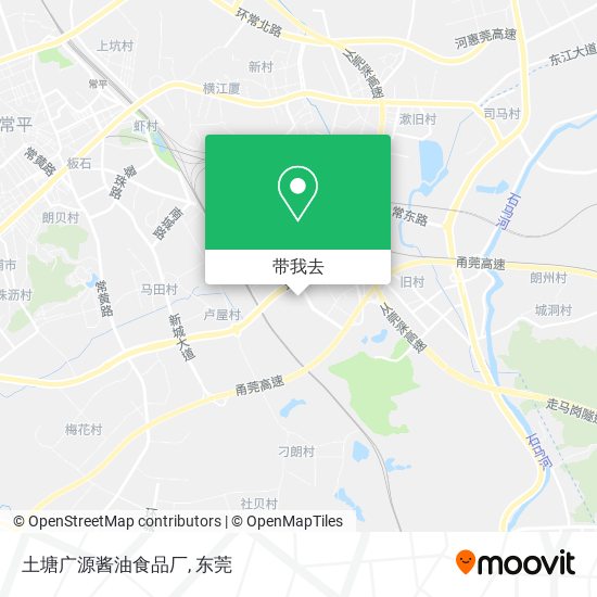 土塘广源酱油食品厂地图