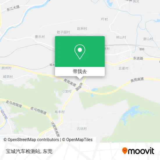 宝城汽车检测站地图