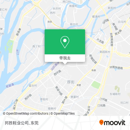 邦胜鞋业公司地图