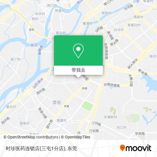 时珍医药连锁店(三屯1分店)地图