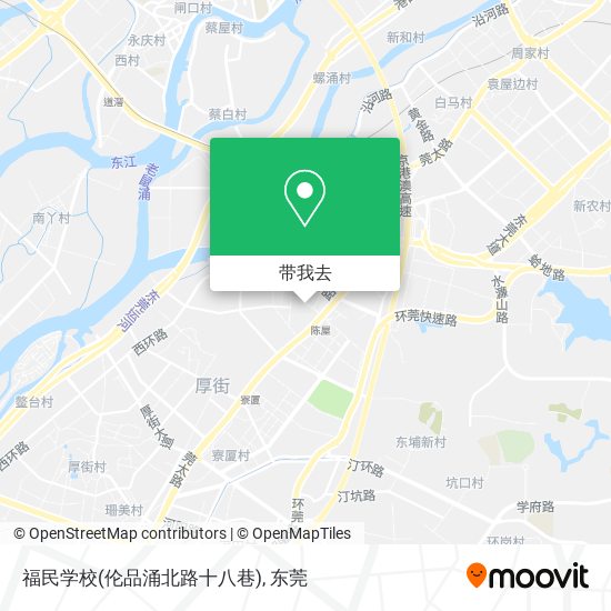 福民学校(伦品涌北路十八巷)地图