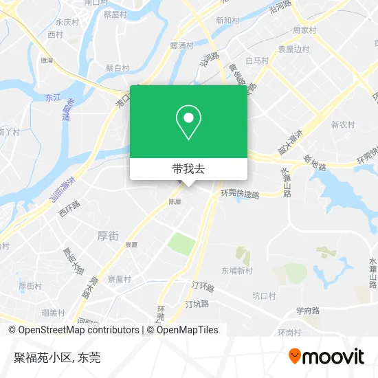 聚福苑小区地图