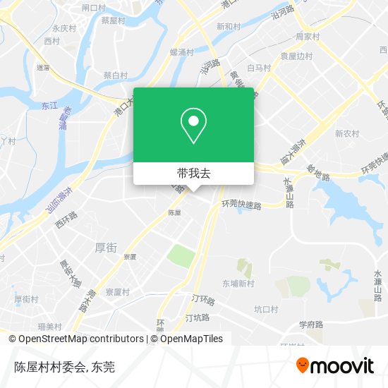 陈屋村村委会地图