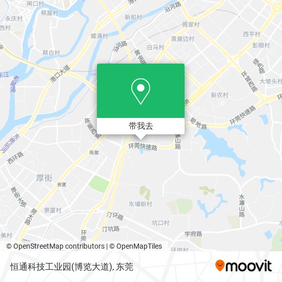 恒通科技工业园(博览大道)地图