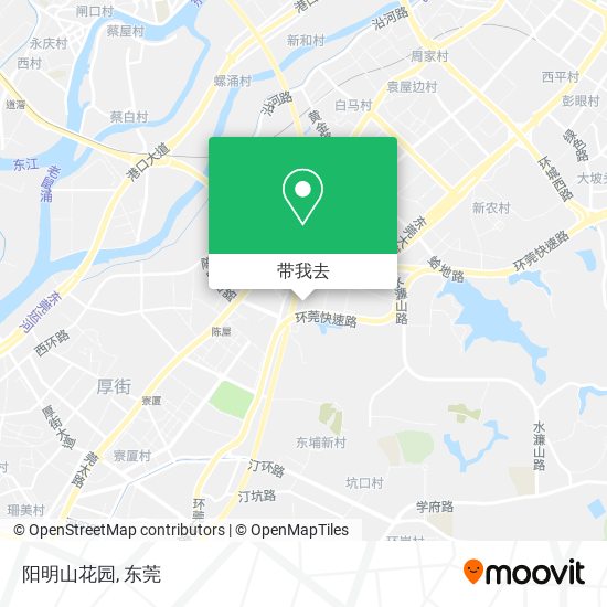 阳明山花园地图