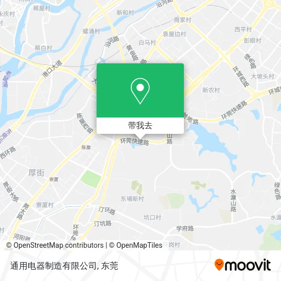 通用电器制造有限公司地图