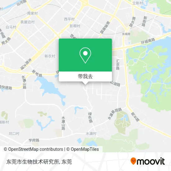 东莞市生物技术研究所地图