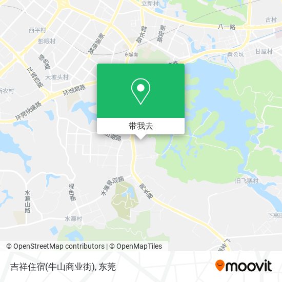 吉祥住宿(牛山商业街)地图