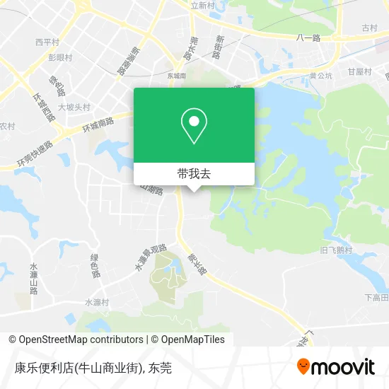 康乐便利店(牛山商业街)地图