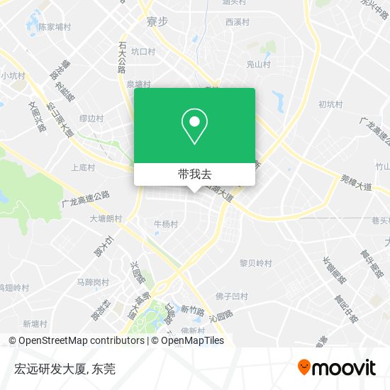 宏远研发大厦地图