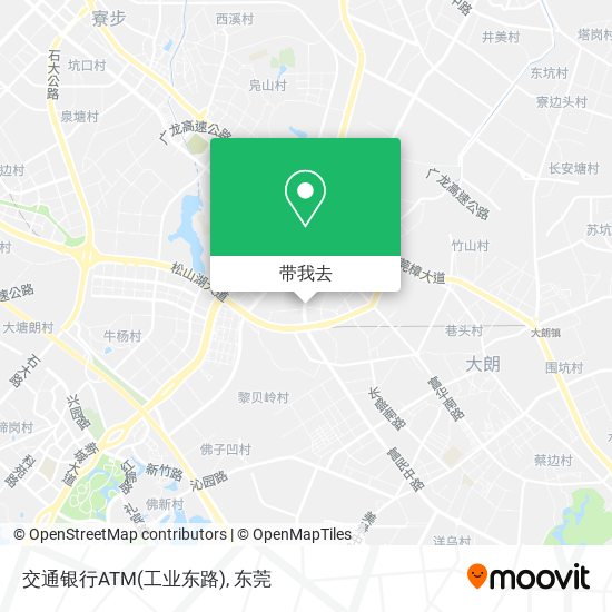 交通银行ATM(工业东路)地图