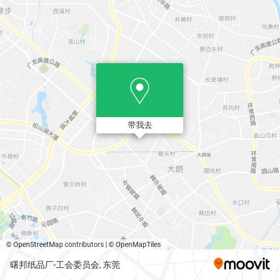 曙邦纸品厂-工会委员会地图