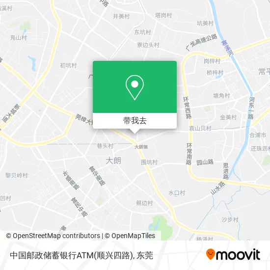 中国邮政储蓄银行ATM(顺兴四路)地图