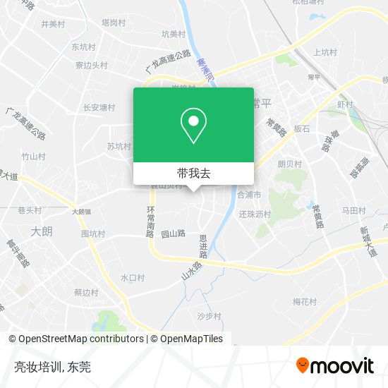亮妆培训地图