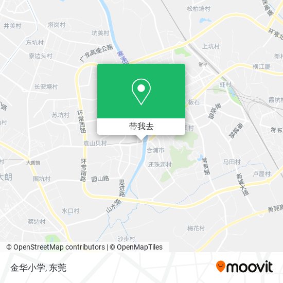 金华小学地图