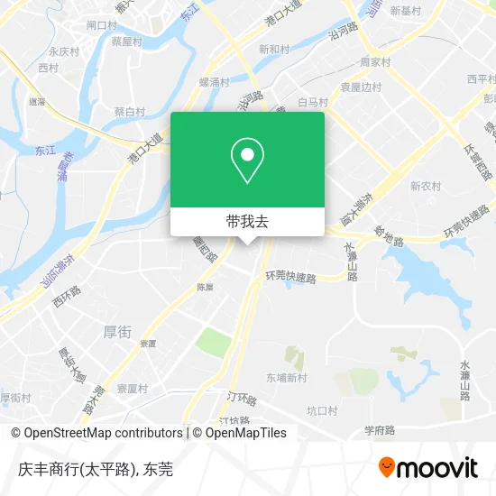庆丰商行(太平路)地图