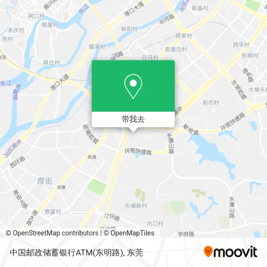 中国邮政储蓄银行ATM(东明路)地图