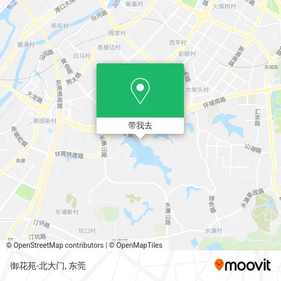御花苑-北大门地图