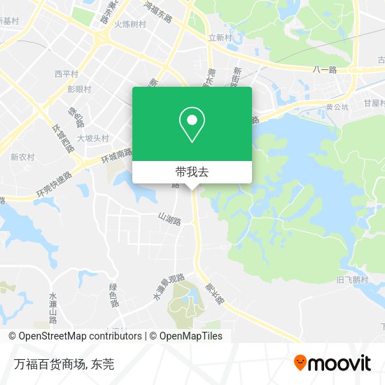 万福百货商场地图