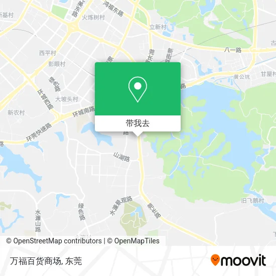 万福百货商场地图