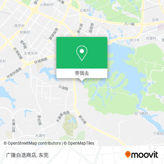 广隆自选商店地图