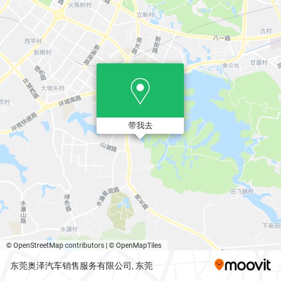 东莞奥泽汽车销售服务有限公司地图