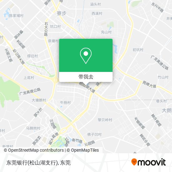 东莞银行(松山湖支行)地图
